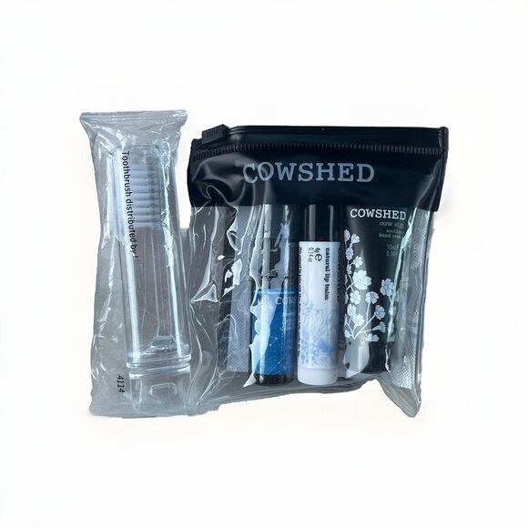 Blue Cowshed Lip Balm Hand Cream Soothing Pillow Mist + Bonus Travel Toothbrush - Picture 1 of 4